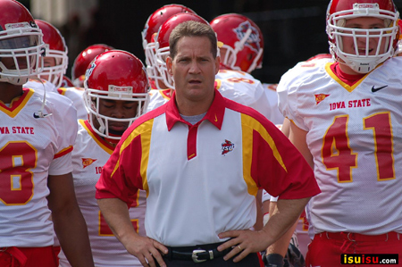 Head Football Coach Gene Chizik