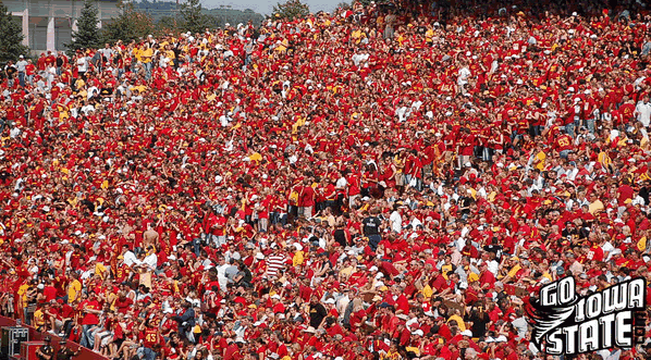 The cardinal and gold sea of Cylcone fans was not enough to overcome the Hawks