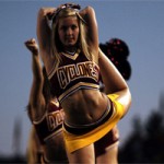 The Iowa State cheerleaders had plenty to cheer about last Saturday