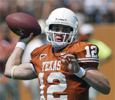 Colt McCoy and his Texas Longhorns face an Oklahoma team with nothing to lose this Saturday