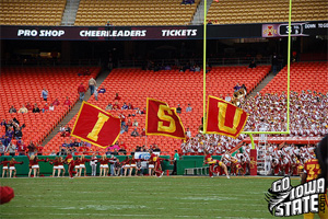 Iowa State fans need to pack Arrowhead next year - alot of fans came dressed as empty seats this year