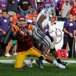 Jake Williams hauls in a late touchdown pass from Austen Arnaud