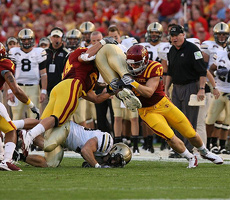 Iowa State's kick coverage was excellent against Army and will be key against K-State