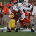 Bailey Johnson was called for a horse collar on this play which kept the Okie State drive alive and ended any hope for Iowa State