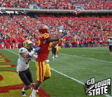 Marquis Hamilton Catches a Touchdown on Senior Day