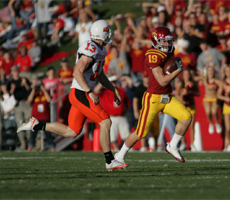 Josh Lenz was one of the few bright spots for Iowa State against Okie St.