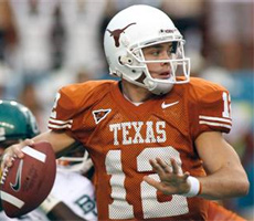 Colt McCoy is trying to lead the Longhorns to the national title and maybe pick up a Heisman trophy along the way