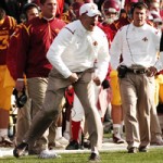 Paul Rhoads is the first ISU coach to win six games in his initial season since 1915