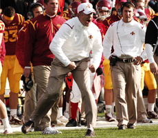 Paul Rhoads is the first ISU coach to win six games in his initial season since 1915