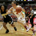 Alison Lacey led the Cyclones with 27 points and 7 three's