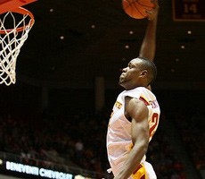 Craig Brackins had 18 points in the loss for Iowa State