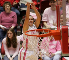 The Iowa State women were deadly from three point range connecting on 16 triples