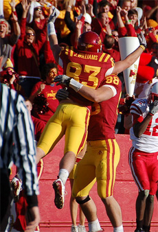 Jake Williams TD Celebration