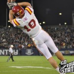 Josh Lenz  threw for a touchdown and led ISU with 6 receptions