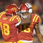 Chris Young scored his first TD as a Cyclone